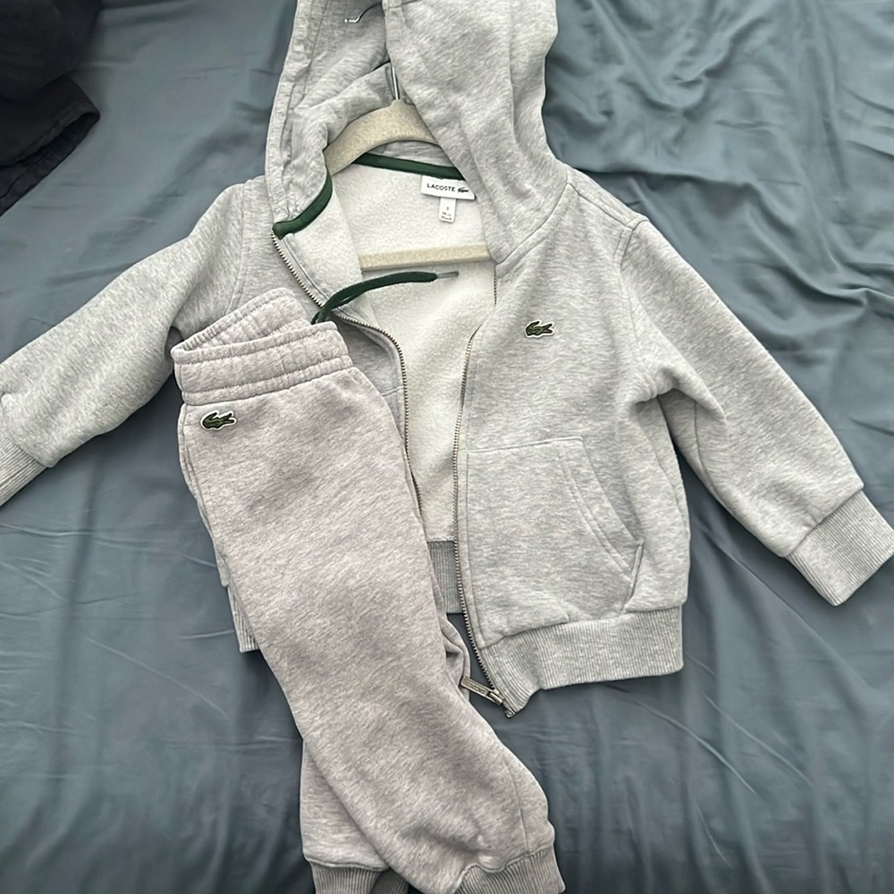 Lacoste Zip up sweatsuit